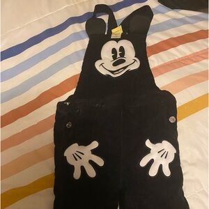 Unisex child’s size 6 Disney Mickey overalls